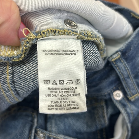 We The Free Button Fly Distressed Jeans - Picture 6 of 7